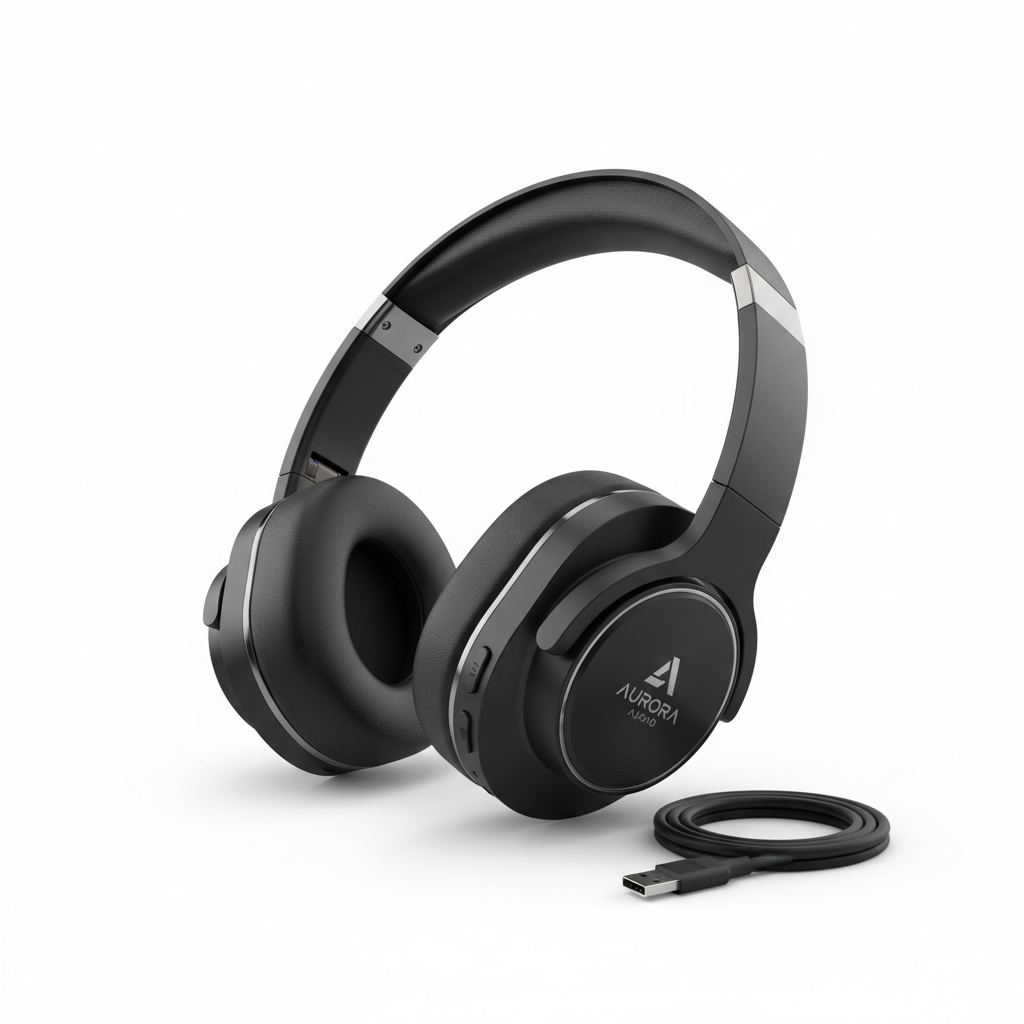 Audífonos Bluetooth Pro fondo blanco