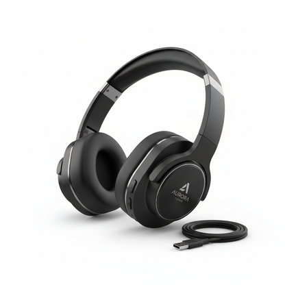Audífonos Bluetooth Pro fondo blanco
