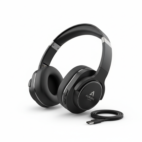 Audífonos Bluetooth Pro fondo blanco